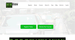 Desktop Screenshot of mmtrafficschool.com